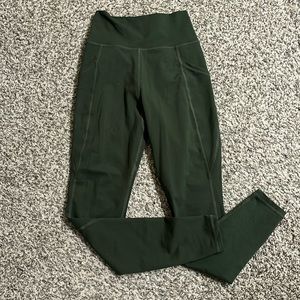Alphalete green leggings. Size small.